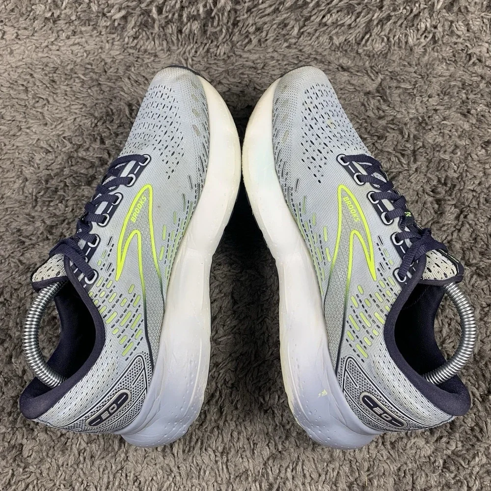 Brooks Glycerin 20 Womens Size 10 B Blue Gray White Athletic Running Sneakers
